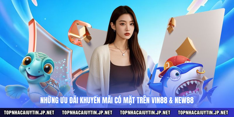 Những ưu đãi khuyến mãi có mặt trên VIN88 & NEW88