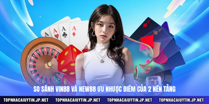 So sánh VIN88 và NEW88 ưu nhược điểm của 2 nền tảng